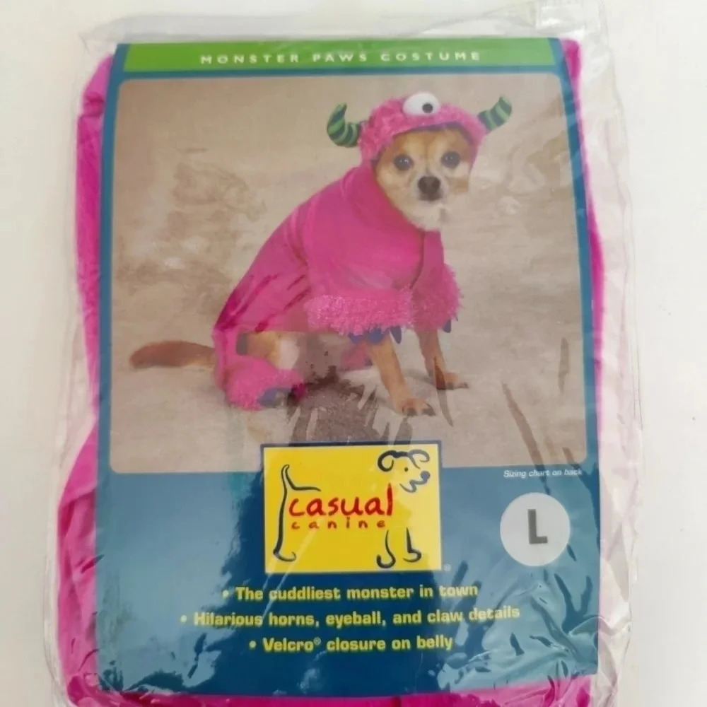 Casual Canine Monster Paw dog costume, Large, New